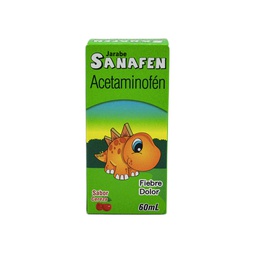 [7703038020011] Sanafen(Acetaminofen)150mg Jarabe Frasco x 60ml (Lebriut)