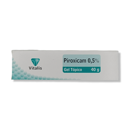 [7709141546004] Piroxicam 0.5% Gel Tubo x 40 G (vitalis)