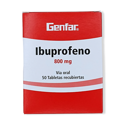 [7702605101511] Ibuprofeno 800 Mg Caja x 50 Tabletas (Genfar)