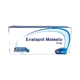 [7703712030275] Enalapril 5 mg Caja x 50 Tabletas (Coaspharma)