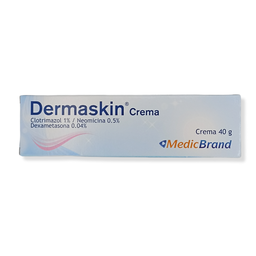 [7703712012110] Dermaskin (Clotrimazol+Neomicina+Dexametazona) Crema Topica Tubo x 40 gr (Coaspharma)