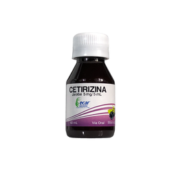 [7702184020227] Cetirizina Jarabe Frasco x 60ml (Ecar)