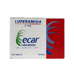 [7702184011256] Loperamida 2 Mg Caja x 240 Tabletas (Ecar)