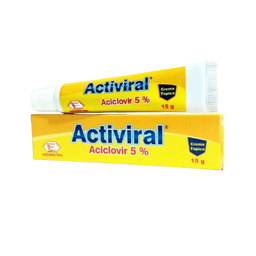 [7707019379464] Activiral (Aciclovir) 5% Crema Topica Tubo x 15 Gr (Labquifar)