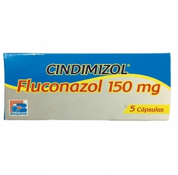 [7707019332148] Cindimizol (Fluconazol) 150 Mg caja x 5 Capsulas (Bioquifar)