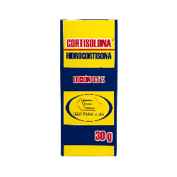 [7707019413601] Cortisolona (Hidrocortisona) 0.5%  Locion Topica Frasco x 30 Ml (Labquifar)