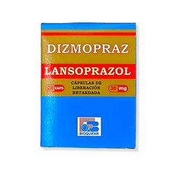 [7707019352757] Dizmopraz (lansoprazol) 30 Mg Caja x 28 Capsulas (Bioquifar)