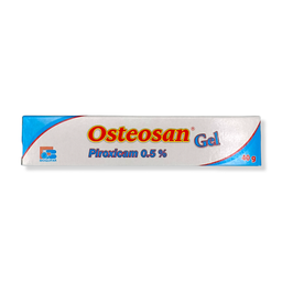 [7707019339109] ​Osteosan (Piroxicam) 0.5 G Gel Topico Tubo x 40 Gr (Bioquifar)