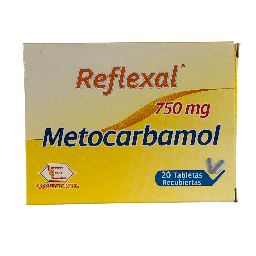 [7707019402087] ​​Reflexal (Metocarbamol) 750 Mg X 20 Tab (Labquifar)