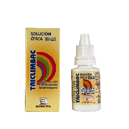 [7707019413908] ​​Triclimbac(Lidocaina+ciprofloxacino+betametasona)Got Oticas Frasco x 10 Ml(Labquifar)