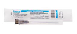 [7709644923050] Aguja Hipodermica 22Gx1 Caja x 100 Und (Dispocol)