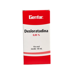 [7702605106837] Desloratadina 0.05 % Jarabe Frasco x 60 Ml Und (Genfar)