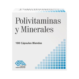 [7703153003586] Polivitaminas Y Minerales Caja x 100 Capsulas Blanda (Colmed)