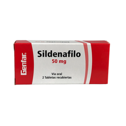 [7702605103133] Sildenafil 50 Mg Caja x 2 Tabletas und (Genfar)